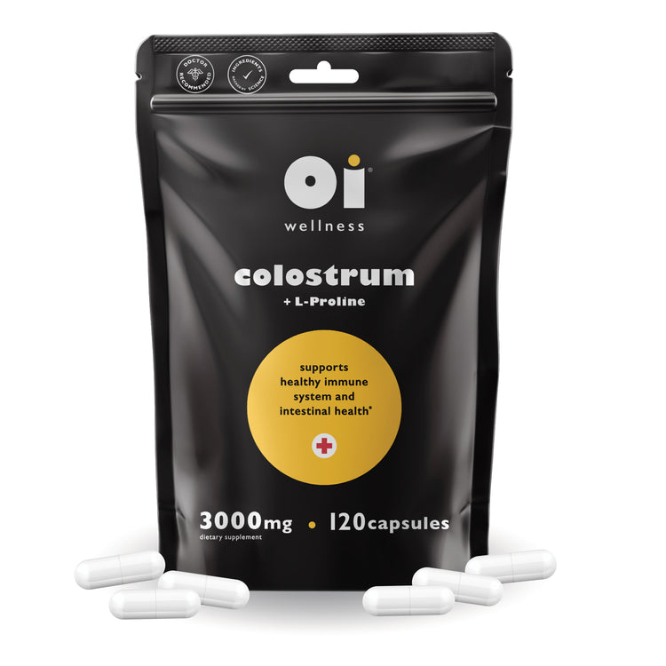 Colostrum 120 Capsules in Health 3000mg [Bovine Colostrum] GI Tract, Immune, Bone